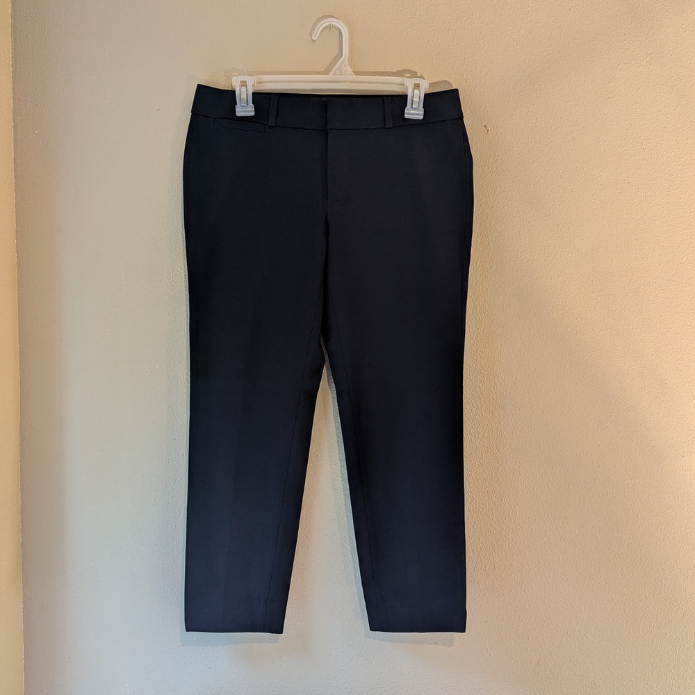 Banana Republic Women's Black Sloan Fit Dress Pants
